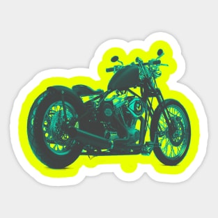 Blue Bike Sticker